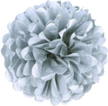 2 pompons 50 cm 2 kleuren