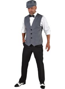 20s cap and cardigan