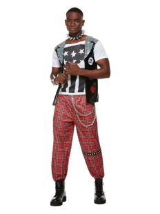 90s punk costume for men