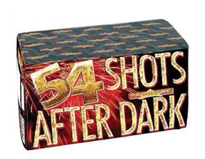 After dark fireworks battery 54 shots