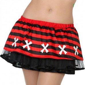 B/S JUPE PIRATE A/TULLE, ADULTE T-2