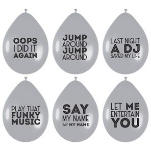 Ballonnen Song quotes 30cm 6st