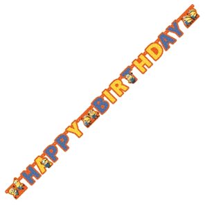 Birthday garland Minions Happy Birthday