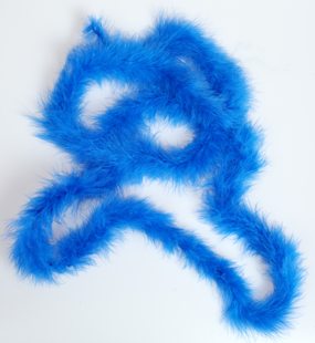 Blue marabou / boa