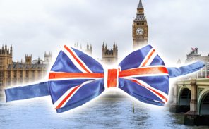Bow tie England UK