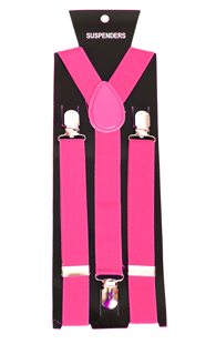 Bretelles fuchsia classiques