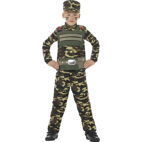 Camouflage leger voor jongens
