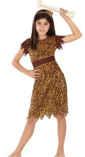 Caveman Girl Costume 3-4 years