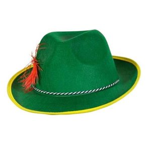 Chapeau tyrolien Anton feutre vert