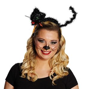 Chat noir halloween diadème