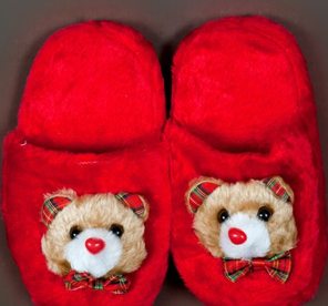 Chaussons de Noël taille