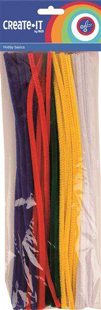 Chenille assorti 50 stuks