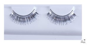Cils argentés