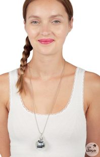 Collier boule disco