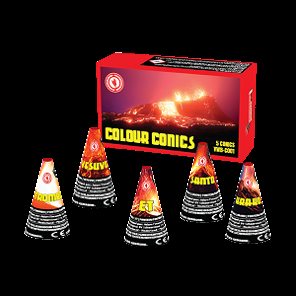Colour Conics 5 stuks