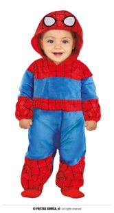 Costume de bébé spiderman