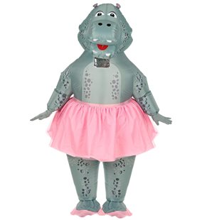 Costume de ballerine hippopotame