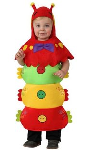 Costume de chenille pour les bébés