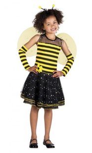Costume de robe d’abeilles pour des filles