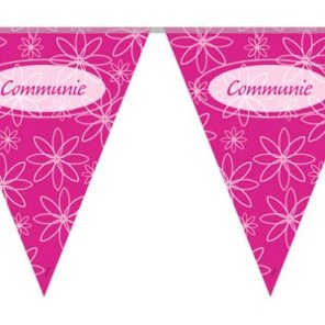 Decoration flagline communion