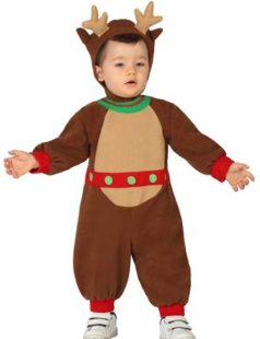 Deguisement de renne pour bébé Noël