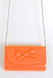 Disco Handtasje lak oranje