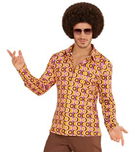 Disco groovy shirt pour les hommes