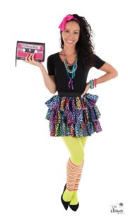 Ensemble de tutu multicolore