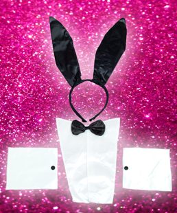 Ensemble lapin striptease
