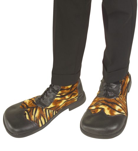Extra grote Schoenen met tijgerprint