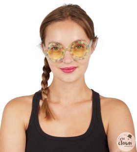 Fleur de lunettes hippie