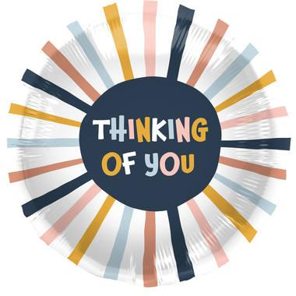 Foil balloon Thinking of You - 45 cm