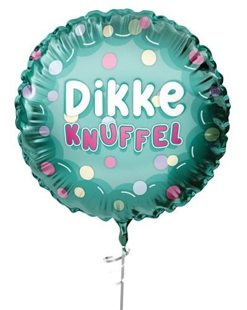 Folieballon Dikke knuffel 45cm