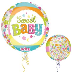 Folieballon Geboorte Sweet baby