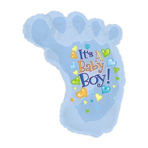 Folieballon It s a boy voetje