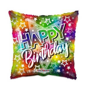 Folieballon birthday big star