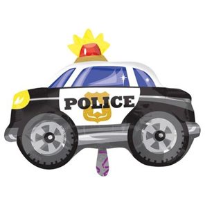 Folieballon politieauto JuniorShape