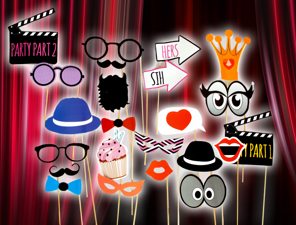 Foto booth set Hollywood