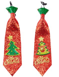 Glitter plastron kerstboom