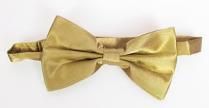 Golden bow tie