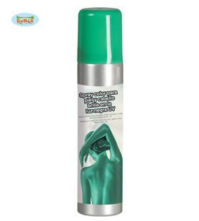 Green make-up body spray