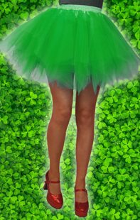 Green tutu deluxe