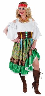 Gypsy lady dress up dress