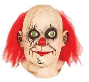 Halloween clown mask Cracky