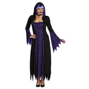 Halloween dress with skulls
