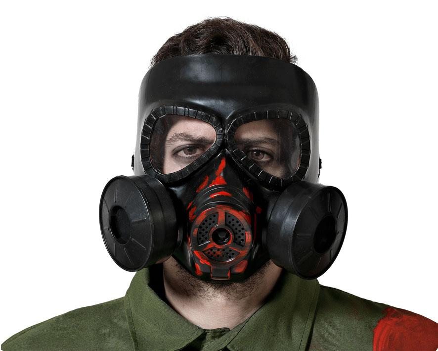 Halloween gas mask