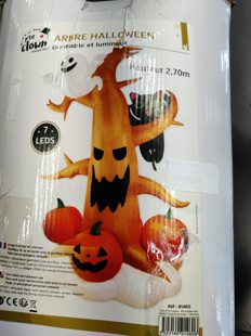 Halloween opblaas deco boom
