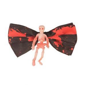 Halloween strikje met skelet