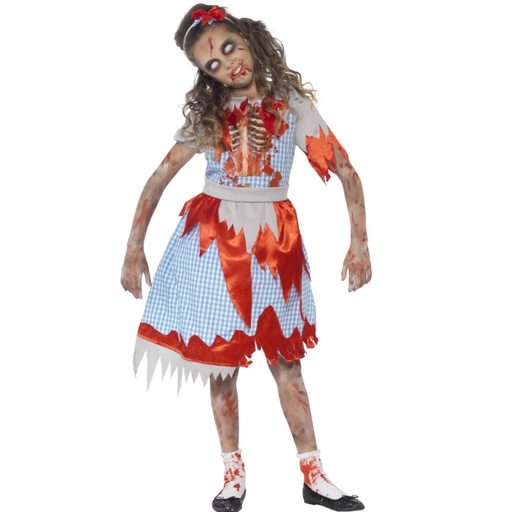 Opname Verheugen mozaïek Halloween zombie Alice verkleed jurk
