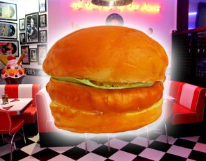 Hamburger decoration